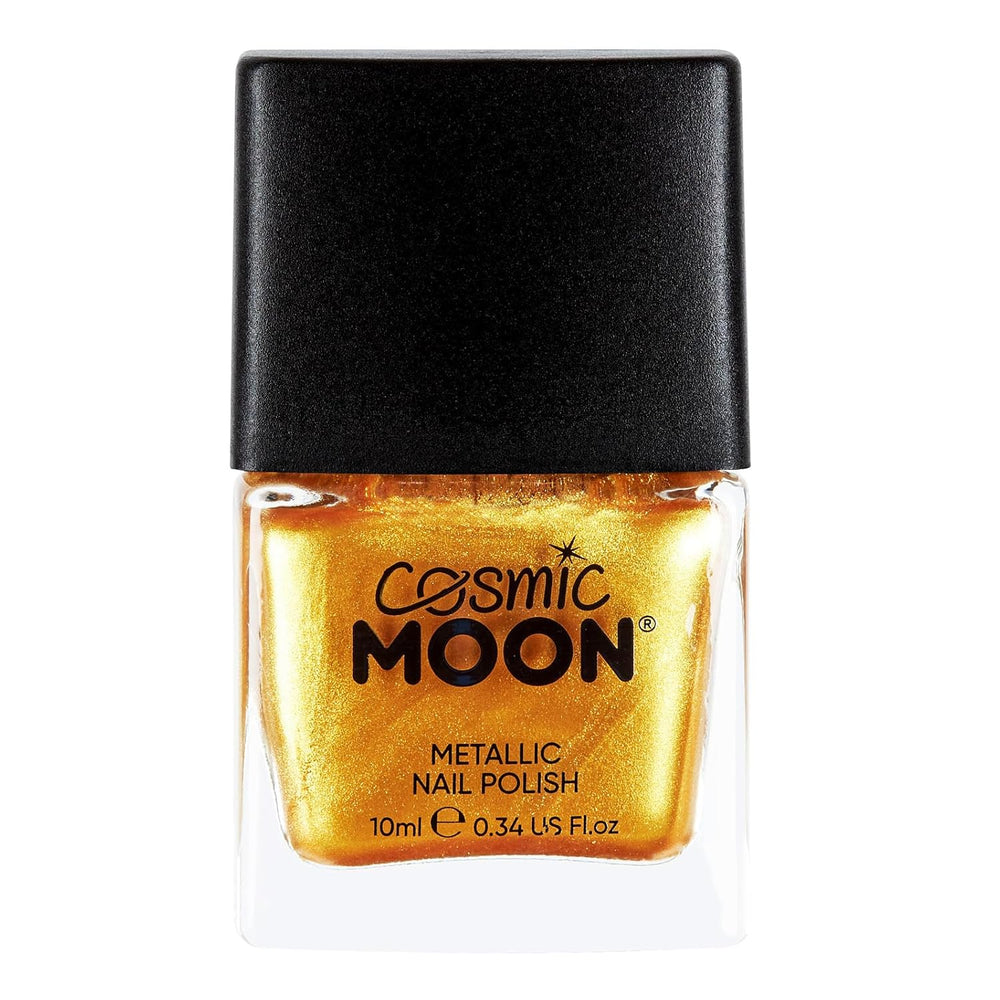 - Metallic nail polish - 10 ml - For fascinating metallic nails - Gold
