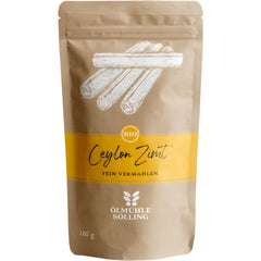 - BIO Ceylon Zimt | Ceylon Zimtpulver aus kontrolliert biologischem Anbau | Zimtpulver fein vermahlen aus ganzen Zimtstangen. Ideal for Muesli, Milchreis, Gebäck uvm. | Contents: 180 g
