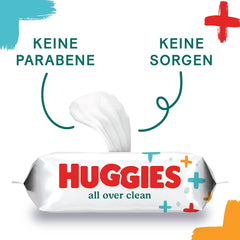 Huggies Baby Wet Wipes General Clean Full Body Discreet Fresh 10 x 56 Wipes Monthly Box