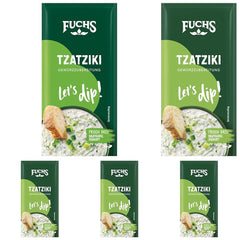 Fuchs Gewürze - Let's dip! Tzatziki Gewürzzubereitung, Gewürz für die Zubereitung von griechischem Tzatziki, 10 g in the bag