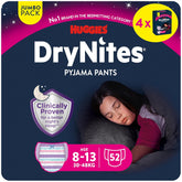 Huggies DryNites Nighttime Bedwetting Diapers for Boys 13 to About 8-13 Years (30-48kg) 33-Piece (3x11) Jumbo Monthly Pack XL Diaper Panties Vazba Bath Products