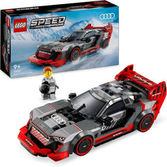 LEGO Speed Champions Audi S1 E-Tron Quattro Racing Car Set with Car Toys to Build, Play and Display, Car Model for Kids, Gift for 9-Year-Old Boys and Girls 76921 Building Sets Besuche den LEGO-Store Single