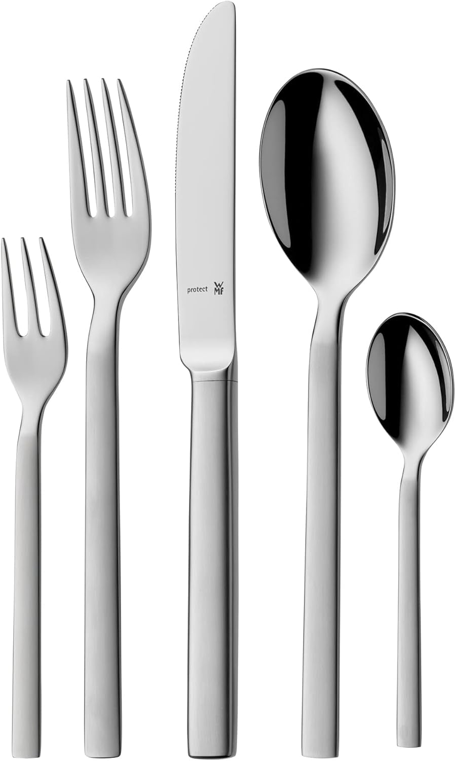 WMF Lyric plus set de tacâmuri din oțel inoxidabil pentru 6 persoane, 30 sau 66 de piese Bucatarie Naty Shop Besteck-Set