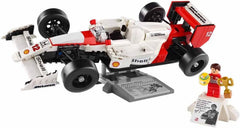 LEGO Icons Mclaren MP4/4 & Ayrton Senna Model Car Set, F1 Racing Car Kit for Adults with Racer Minifigure, Collectible, Gift Idea for Men, Women, Him & Her 10330 Building Sets Besuche den LEGO-Store