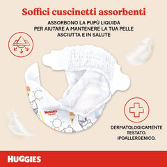 Huggies Baby, size 2 (3 – 6 KG), 24 diapers Mother and Child Naty Shop