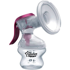 Tommee Tippee "Made for Me" Manual breast pump, ergonomic handle, BPA-free, transparent Accessories Food and Breastfeeding Bebe Naty Shop