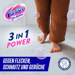 Vanish Oxi Action Multi - Textile Stain Remover Spray - 660 ml - Detergent textil pentru covoare și tapițerie - împotriva murdăriei și mirosului de urină Naty Shop