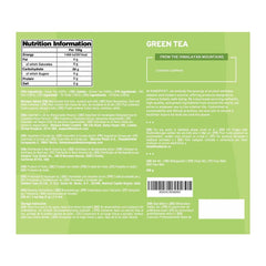 HANDPICK, pliculețe de ceai verde (100 pliculețe) Fără gluten și ceai verde pur | Pliculețe rotunde de ceai verde, fără adeziv, fără înălbitor, fără sfori | Ceai fierbinte/Kombucha sau infuzat la rece | Ceai verde