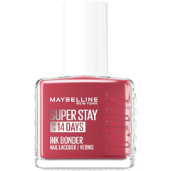 Maybelline New York Intense Pigmented Long Lasting Strengthens Damaged Nails Superstay Ink Bonder Really Rosy 202 12ml