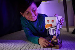 Mattel Minecraft Action Figure Set, Ghast With Fire Attack, Lights, Noise, Starter And Projectile, Piglin Warrior, Inspired By The Movie, JFB69 Action figures Naty Shop