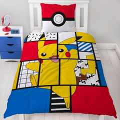 Bed linen for teenagers and children, Pikachu, 100% cotton Bed linen - children Naty Shop