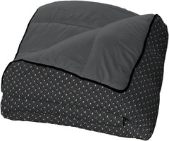 Bleu Câlin Imprimat 1 persoană Hermance plapuma, poliester, albastru/gri, 140 X 200 Cm Plapumi si pilote Naty Shop