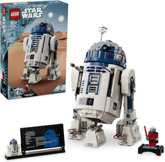 LEGO Star Wars 75379 R2-D2 Spielzeug – Spielfigur zum Exstellen mit drehbarem Kopf, Periscope und Werkzeuge mit Darth Malak Minifigur – Geschenk für Jungs ab 10 Jahren und Erwachsene