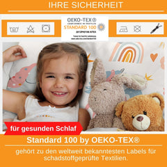 Aminata Kids Lenjerie de pat pentru copii, bumbac Lenjerie de pat - copii Naty Shop