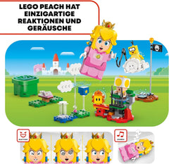 LEGO Super Mario Adventures With Interactive Peach, Children's Playset with Yellow Toad, Nintendo gift for boys, girls and all players from 6 years 71441 Building sets Besuche den LEGO-Store