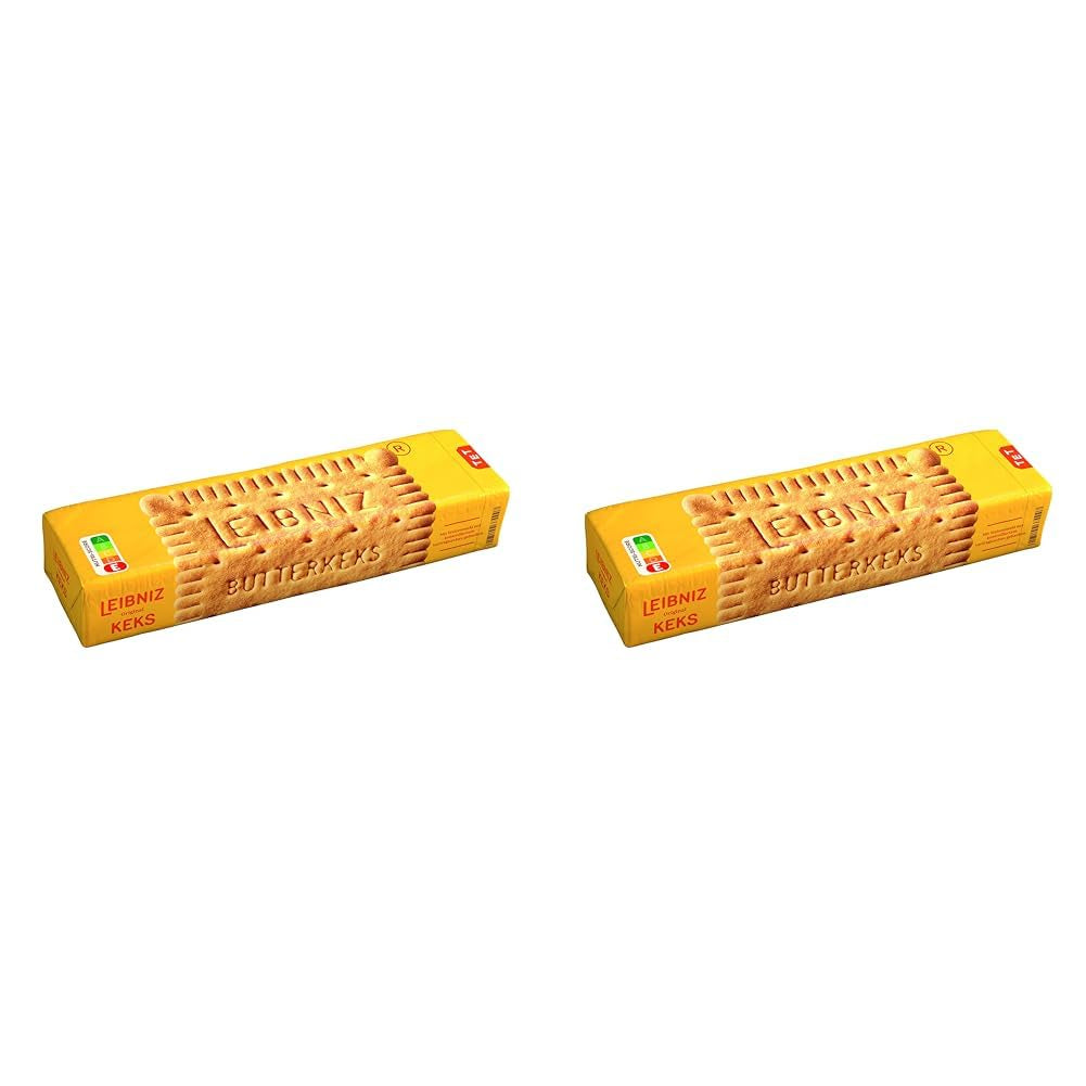 LEIBNIZ Biscuit cu unt original, 200 g, Biscuitul cu unt nr. 1, Biscuiți crocanți autentici cu 52 de dinți (1 x 200 g)