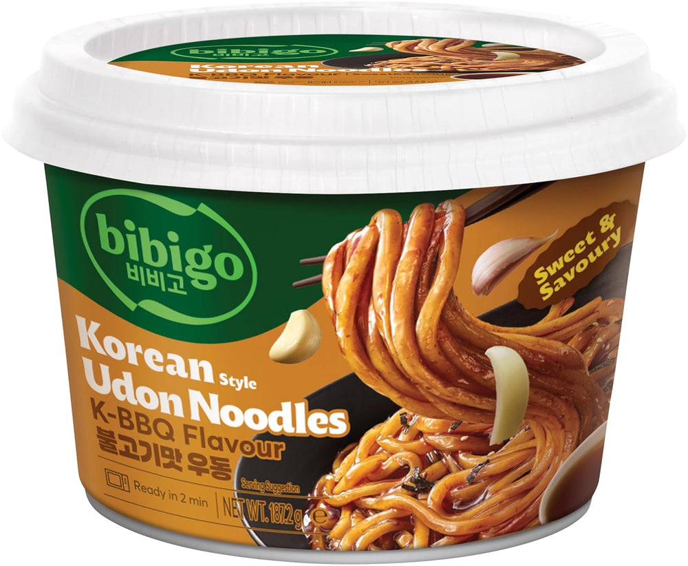 BIBIGO - Grilled Korean Udon Noodles - (1 x 187.2g)