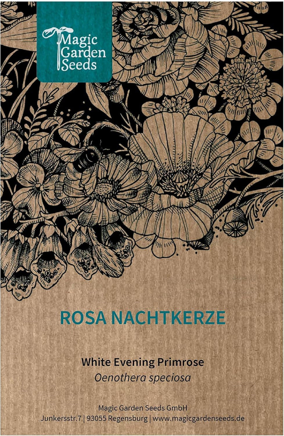 Rosa Nachtkerze (Oenothera Speciosa) Ca. 300 Samen Der MehrjÀhrigen Staude Steingartenpflanze PrÀriepflanze Blume Bienenweide
