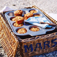 Kitchenaid Aluminized Steel Bakeware Muffin Tray Non-Stick Oven Safe Dishwasher Safe Gray Naty Shop Baking Pans & Trays