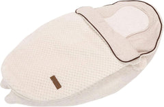 Pernă de alăptare multifuncțională, 4 în 1, Soft Nova, bej, pernă unică: 202 cm, fotoliu, 40 X 75 X 22 cm Accesorii Hrana si Alaptare Bebe Naty Shop