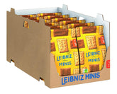 LEIBNIZ Minis Choco, pachet de 12, fursecuri crocante cu ciocolată cu lapte în format mic, pachet vrac pentru stocare sau vânzare (12 x 125 g)