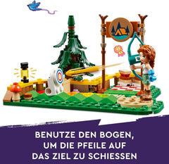 LEGO Friends Archery at Adventure Camp Kids Building Toy with Bow and Arrow, 2 Figures and a Sink, for Girls and Boys Ages 6+ 42622 Building Sets Besuche den LEGO-Store