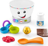 Fisher-Price Laugh & Learn jucărie de învățare pentru copii, bol de amestecare a culorilor magice cu muzică și lumini pentru copii cu vârsta de peste 6 luni, GJW20 Jucarii Bebe Naty Shop Pat de o persoană