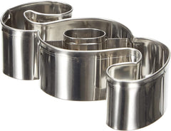 Formă de biscuiți Städter § Semn 7,5 x 3 x 2 cm, Argintiu