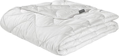 Traumnacht Exklusiv Plapumă ușoară pentru vară Fabricat din 100% mătase sălbatică, certificat Oeko-Tex, fabricat în Germania, greutate de umplere: 550Gr, 135 X 200 Cm Plapumi si pilote Naty Shop