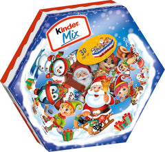 Kinder Mix Christmas plate - delicious chocolate specialties from the Kinder range - 143g