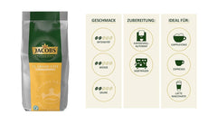 Jacobs Professional Le Grand Café Cream, whole coffee beans 1kg, Mild, Intensity 2/5 Coffee Naty Shop