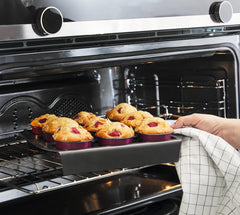 Tefal Creabake J3040104 Kuchenform, 9 Mulden, Antihaftbeschichtung, Austauschbar, Perfektes Backen, Kreative Und Leckere Rezepte, Nicht Compaible Mit Cake Factory, Creabake Molds and baking trays Naty Shop