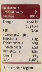 tegut... Noodles with egg and fork-shaped spaghetti, 1 x 500 g