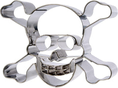 Städter craniu 9 cm oțel inoxidabil, argintiu