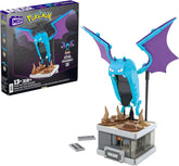 MEGA Pokémon Mini Motion-Golbat - besteht aus 313 Teilen zum Zusammenbauen, enthält versteckten Knopf, mit Flügelschlag Funktion, 13 cm groß, sehr schön zum Ausstellen, HTH72