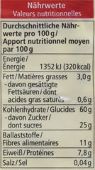 Muesli with organic fruits, 750g