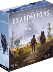 Feuerland Spiele 31025 Expeditions board game, earth tones