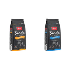 Melitta Barista Classic Crema & Barista Classic Espresso, Ganze Kaffee-Bohnen 1kg, ungemahlen, Kaffeebohnen für Kaffee-Vollautomat, kräftige Röstung, Stärke 5