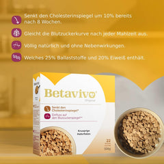 Crunchy Oat Flakes - Contains oat beta-glucan to support lower cholesterol and blood sugar levels - 506g