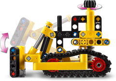 LEGO Technic Heavy Bulldozer Building Toy Bulldozer Add to Your Construction Site Construction Toy for Kids Tech Gift for Boys and Girls 7 Years Old 42163 Construction Sets Besuche den LEGO-Store