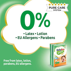 Diapers for sensitive babies, size 6, extra large (13-18 kg), 114 diapers