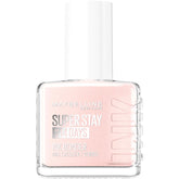 Maybelline New York Super Stay Ink Bonder 078 Porcelain - long-lasting nail polish for strong nails and intense color, 12.3 ml