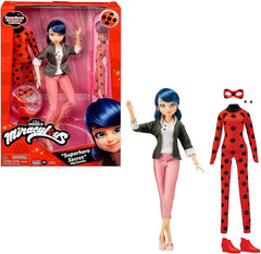 Bandai - Miraculous Ladybug - 26cm Dress Up Doll with Two Outfits - Ladybug - P50355 Naty Shop Dolls Default Title