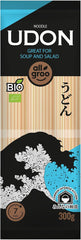 Allgroo Organic Wheat Noodles, Udon, CN-BIO-154-1 x 300g