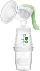 MAM Electric and manual breast pump 2 in 1, with 9 levels of stimulation, contains 2 bottles, easy start, green Accessories Food and Breastfeeding Bebe Naty Shop