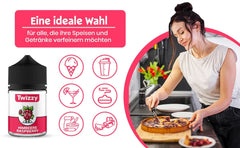 Twizzy, intense raspberry flavor, 60 milliliters Arome Naty Shop