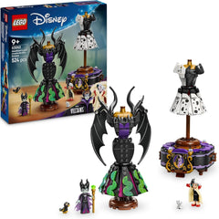 LEGO ǀ Disney Villains The Dresses Of Maleficent And Cruella De Vil - Toy for boys and girls from 9 years - Incl. 2 Mini Dolls and 2 Animal Figures - Anniversary Gift for Fans 43262 Building Sets Besuche den LEGO-Store Default Title