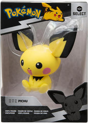 Pokémon PKW3388 - Vinylfigur - Pichu, officiell samlarfigur, 10 cm