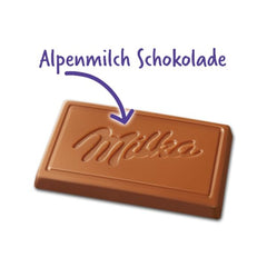 Milka Naps Alpine Milk – Mini chocolate squares from delicate alpine milk chocolate – 1 x 1.7 kg