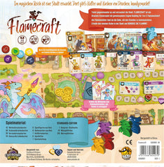 Cardboard Alchemy, Flamecraft, Family Game, Board Game, 1-5 Players, Ages 12+, 60 Minutes, German, Multicolor, Colorful